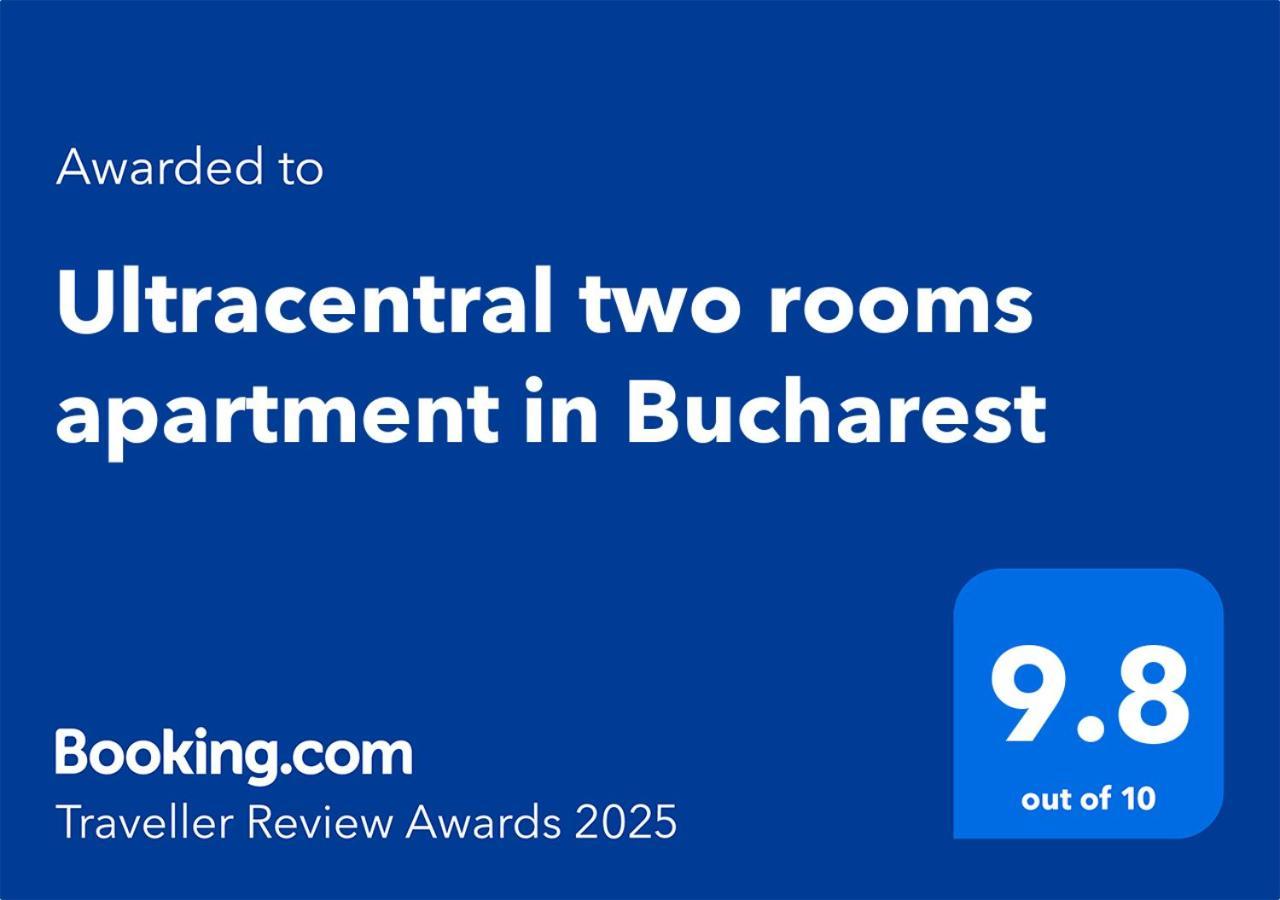 Ultracentral Two Rooms Apartment In Bükreş Dış mekan fotoğraf